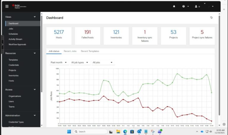 OpsNexus Ansible Automation Platform case study — enterprise patch management
