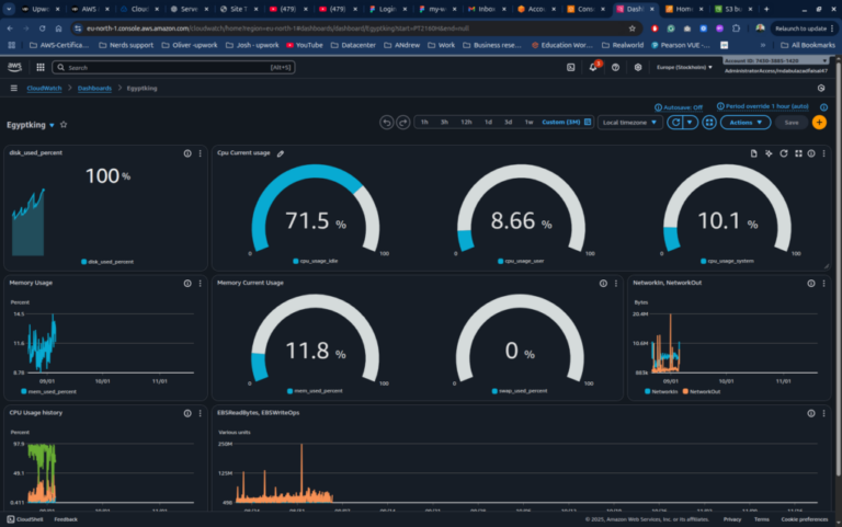 OpsNexus AWS CloudWatch monitoring case study — high-traffic production