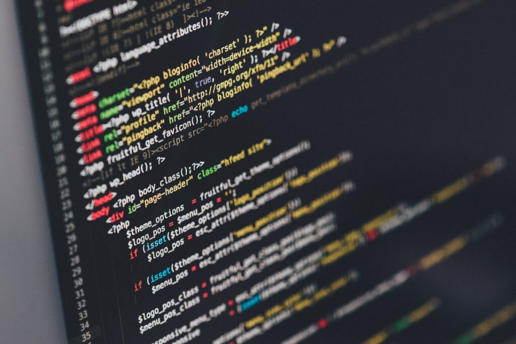 Developer working on CI/CD pipeline code with GitLab and Terraform